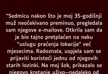 “Sedmicu nakon što je moj 35-godišnji muž neočekivano preminuo…”