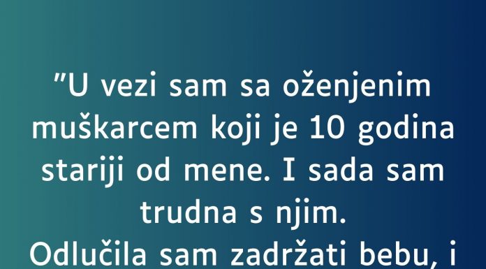 “U vezi sam sa oženjenim muškarcem…