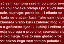 Moja supruga me vara sa kumom dok ja radim po cijeloj Evropi…