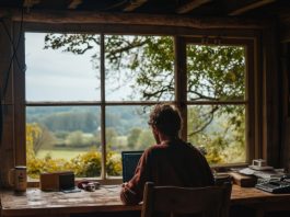 Radni sto okrenut ka prozoru – šta feng šui kaže za to?