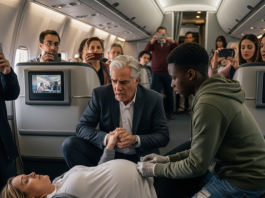 Kada se trudna supruga milionera srušila u vazduh i svi se uspaničili, poslednja osoba koja ju je mogla spasiti bio je 12-godišnji crnac koji je sedeo u ekonomskoj kabini.