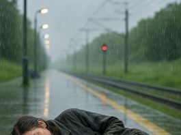 Beskućnica, trudna žena, spavala je na kiši na železničkoj stanici — i stotine ljudi su prošle pored nje, dok se jedan čovek nije zaustavio