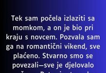 “Tek sam počela izlaziti sa momkom…”