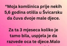 “Moja komšinica pre nekih 5,6 godina otišla u Švicarsku da čuva dvoje male djece…”