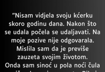 “Nisam vidjela svoju kćerku skoro godinu dana…”