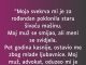 “Moja svekrva mi je za rođendan poklonila staru šivaću mašinu…”