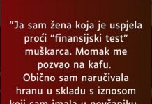 “Ja sam žena koja je uspjela proći “finansijski test” muškarca…”