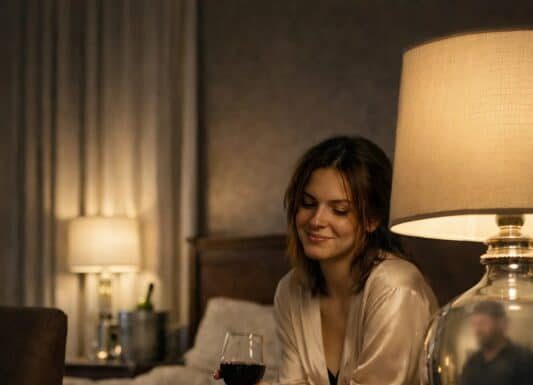 Supruga je otišla na trodnevno službeno putovanje i prije spavanja poslala mužu fotografiju u kućnom ogrtaču. Kad je muž vidio fotografiju, odmah je podnio zahtjev za razvod — zbog samo jednog sitnog detalja 😢