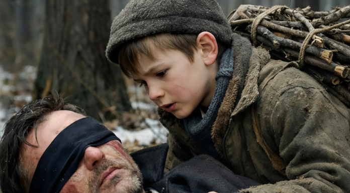 Sakupljajući drva u šumi, siroče je pod starim drvetom pronašlo vezanog muškarca u skupom odelu: dečak je odmah shvatio da je taj čovek opasan, ali je ipak odlučio da pomogne 😲