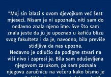 “Sin izlazi 6 mjeseci sa ovom djevojkom a nikada nas nije upoznao. SADA su objavili zaruke…”