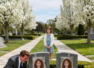 Ožalošćeni milijunaš posjećivao je grobove svojih kćeri svake subote — sve dok jedna siromašna djevojčica nije pokazala na nadgrobne ploče i prošaptala: „Gospodine… one žive u mojoj ulici.”