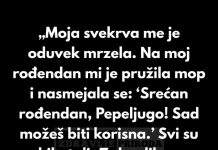 „Odbila sam da dozvolim da me svekrva ponizi, pa sam joj brzo uzvratila na najbolji mogući način.“