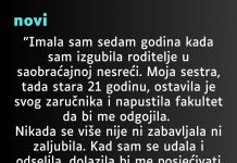 “Imala sam sedam godina kada sam izgubila roditelje…”