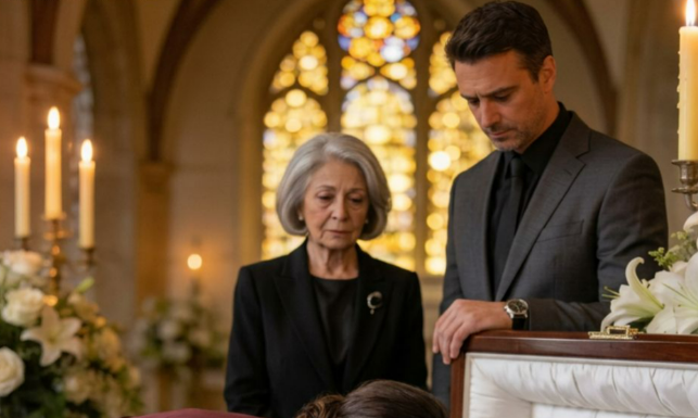 Na sprovodu moje kćeri, ljubavnica njezina muža nagnula se prema meni i šapnula: „Pobijedila sam“… Sve dok odvjetnik nije istupio naprijed i pročitao oporuku😕