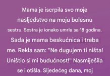 Porodična odluka koja je promenila sve: Priča o gubitku, odgovornosti i emocijama