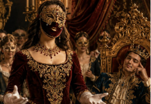 Princ je okupio 99 mladih žena sa maskama iz svih krajeva kraljevstva i zakleo se da će oženiti onu čiji glas osvoji njegovo srce. Ali kada je izabrana djevojka skinula masku, cijela palača je zaledila od užasa zbog onoga što su vidjeli.