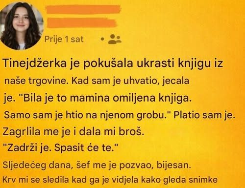 Knjiga koju su suze i ljubav spojile