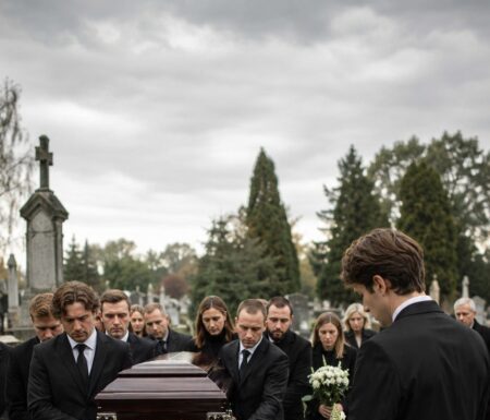 Na sprovodu mlade žene, četiri snažna muškarca mučili su se nositi njezin lijes — bio je nevjerojatno težak. U jednom trenutku gotovo su ga ispustili. Zabrinuti suprug zahtijevao je da otvore poklopac, a ono što su vidjeli unutra ostavilo je sve prisutne ukočene od užasa.